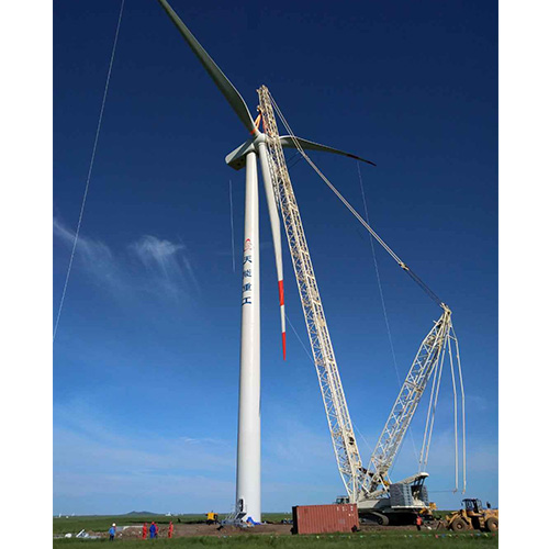 阿旗風電場吊裝